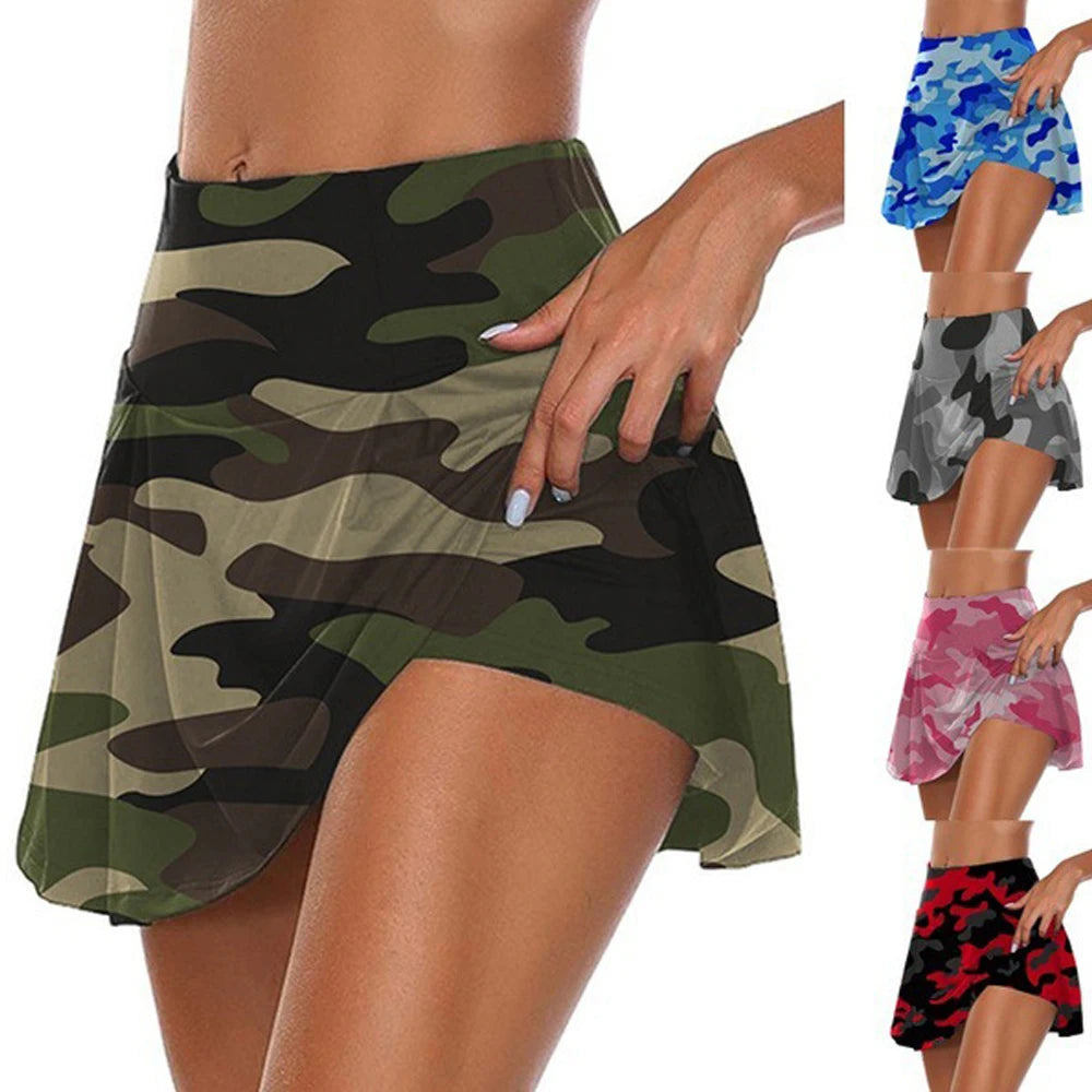 High Waist Fitness Shorts/ Skirts