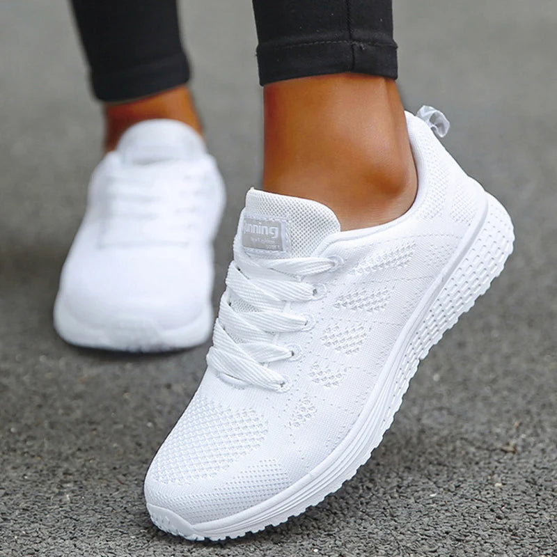 Comfortable Laced Sneakers