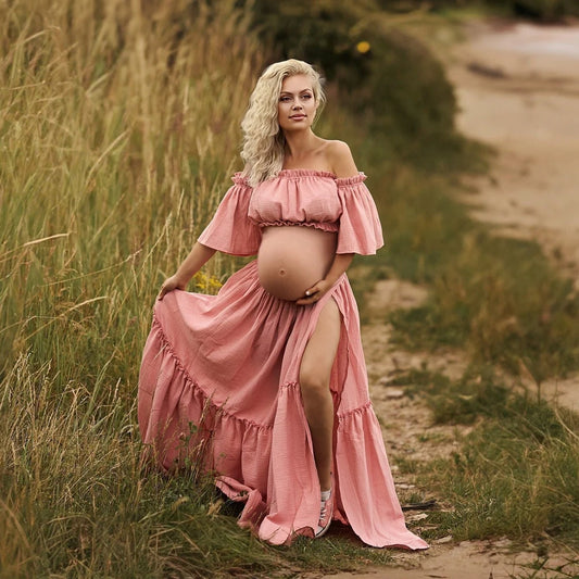 Boho Maternity Dress