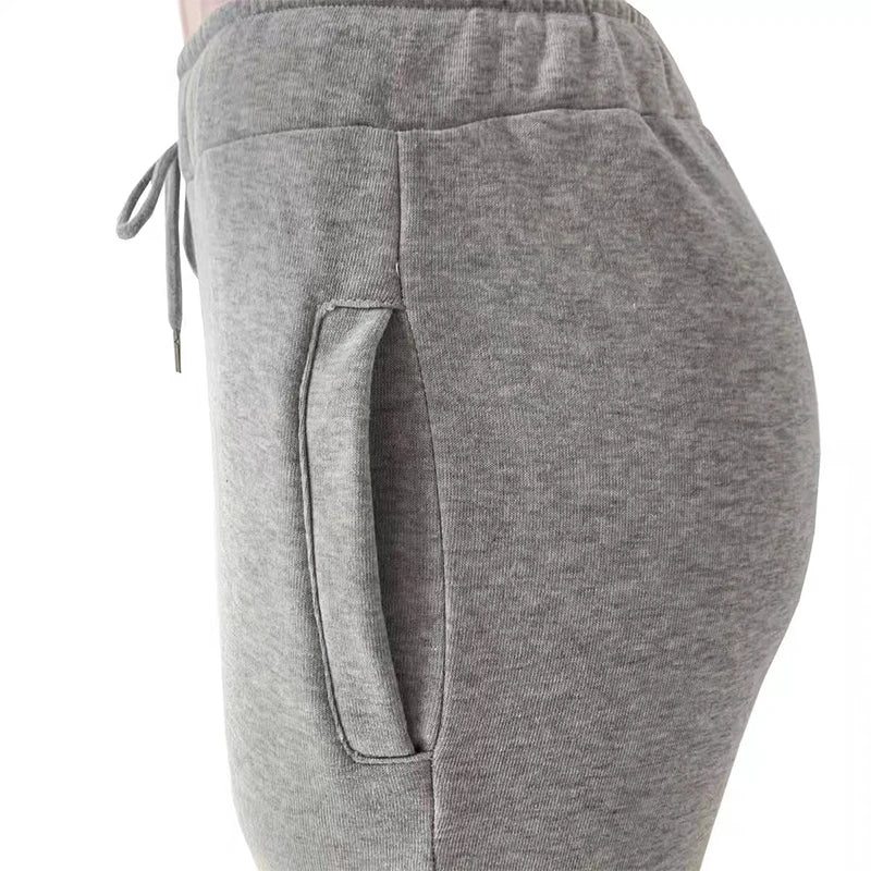 High rise sweatpants