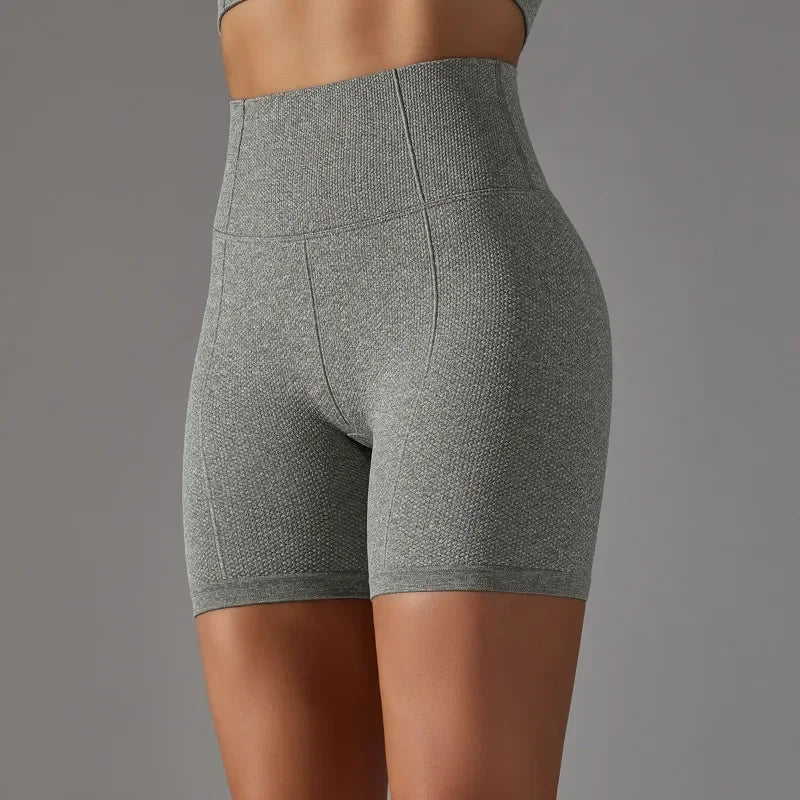 Seamless High Waist Athletic Shorts