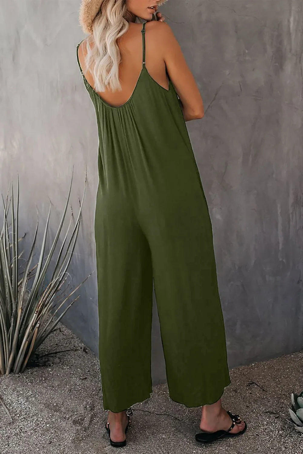 Loose Long Jumpsuit