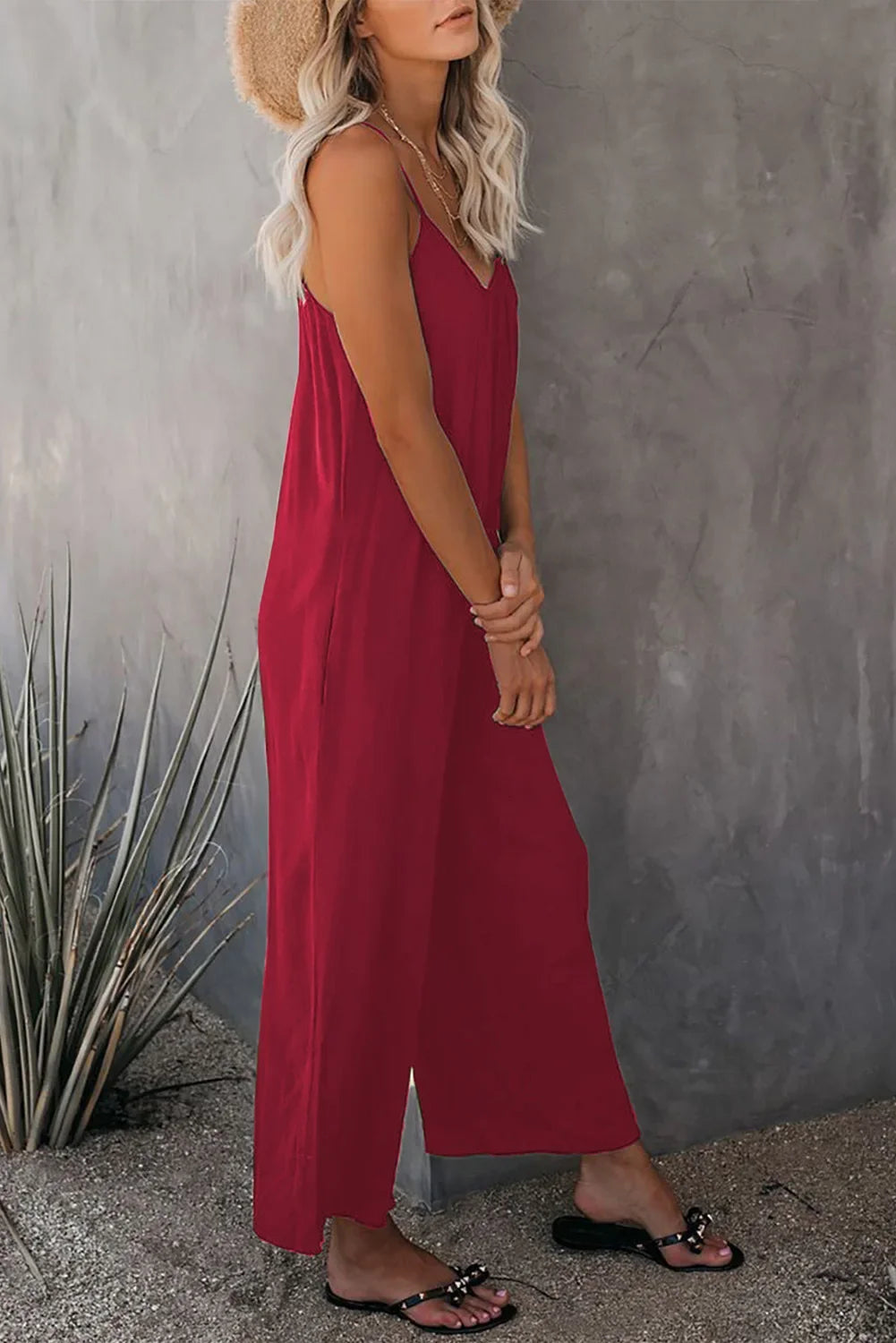 Loose Long Jumpsuit