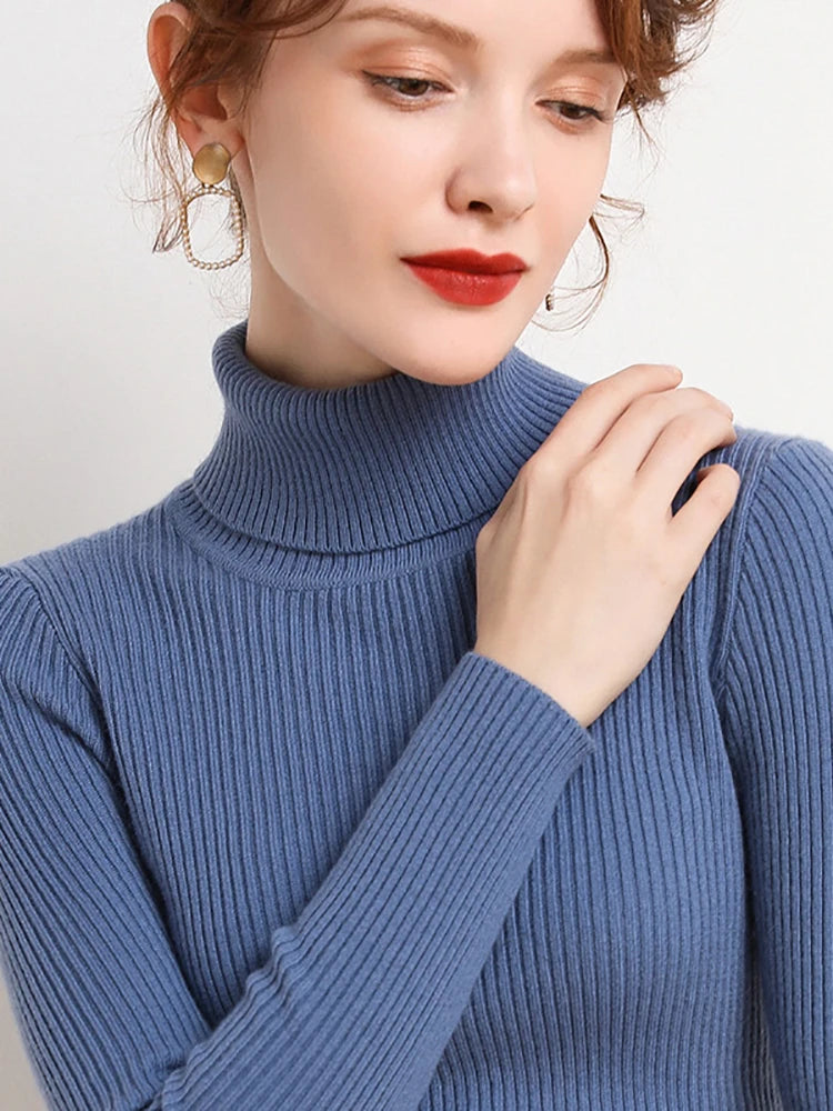 Turtleneck Cashmere Sweaters