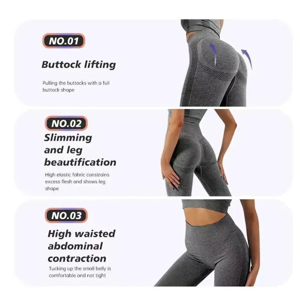 Seamless Compression Yoga Pants