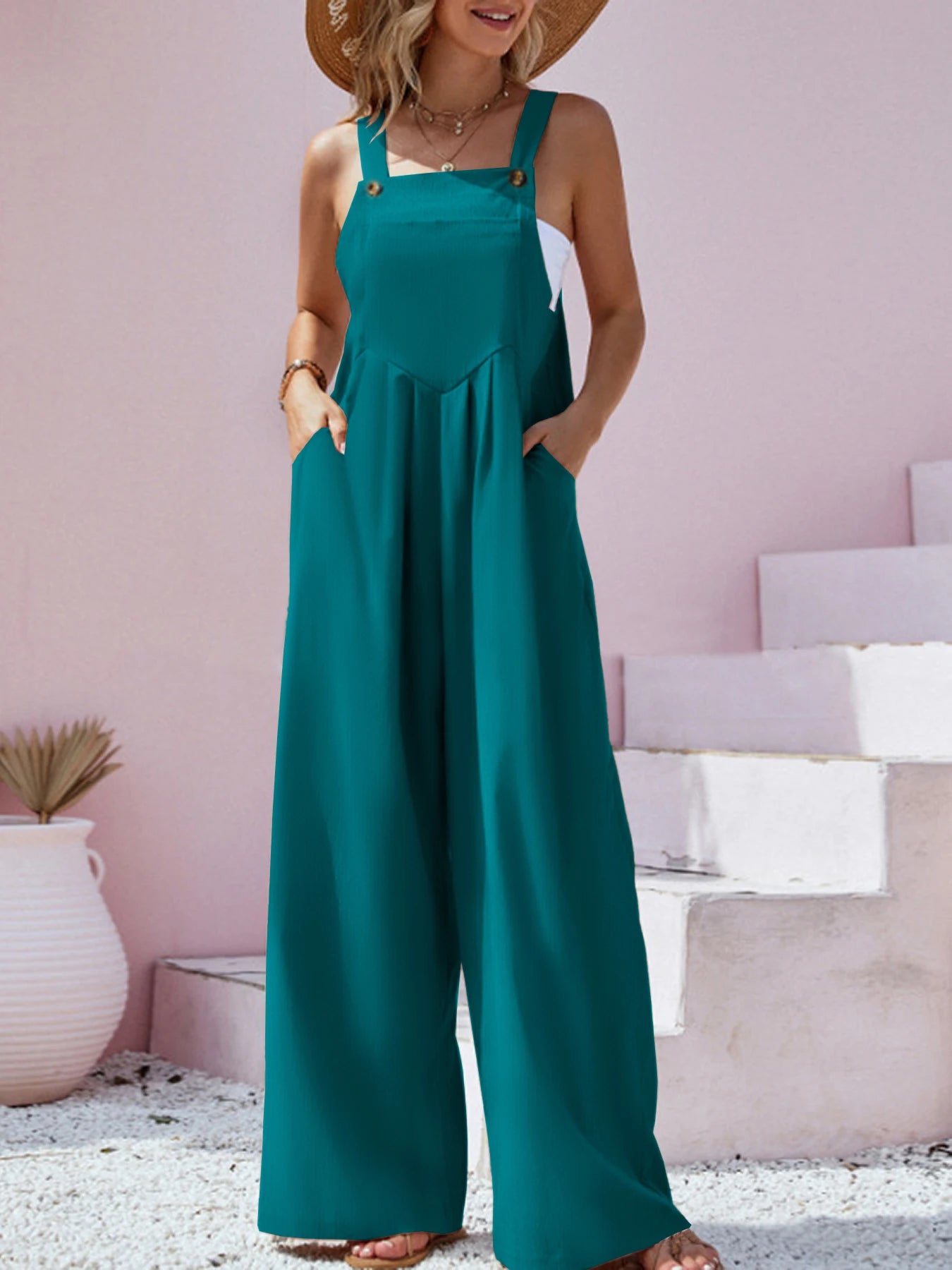 Wide Leg Jumpsuit