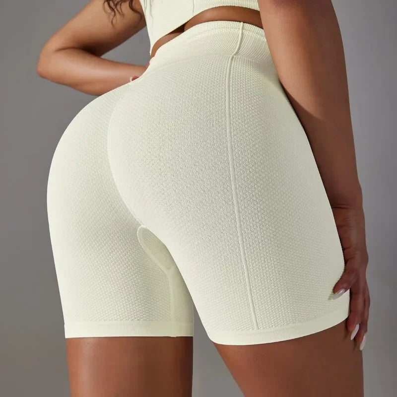 Seamless High Waist Athletic Shorts