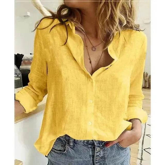 Loose Long Sleeve Casual T-Shirt