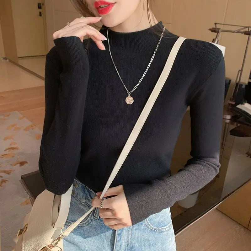 Long Sleeve Turtleneck Sweater