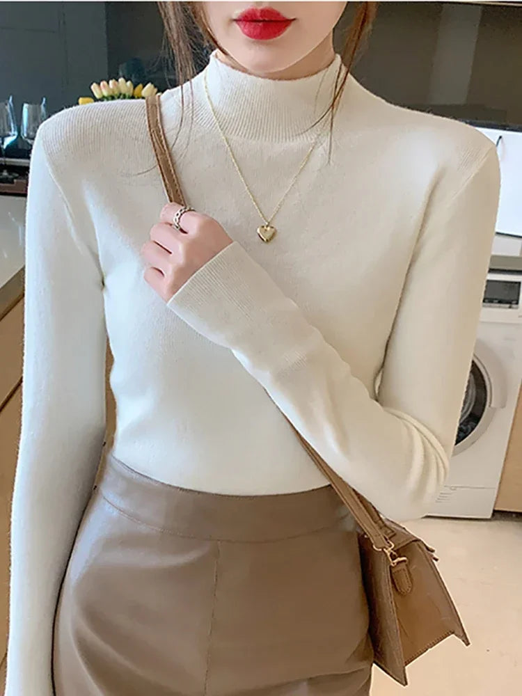 Long Sleeve Turtleneck Sweater