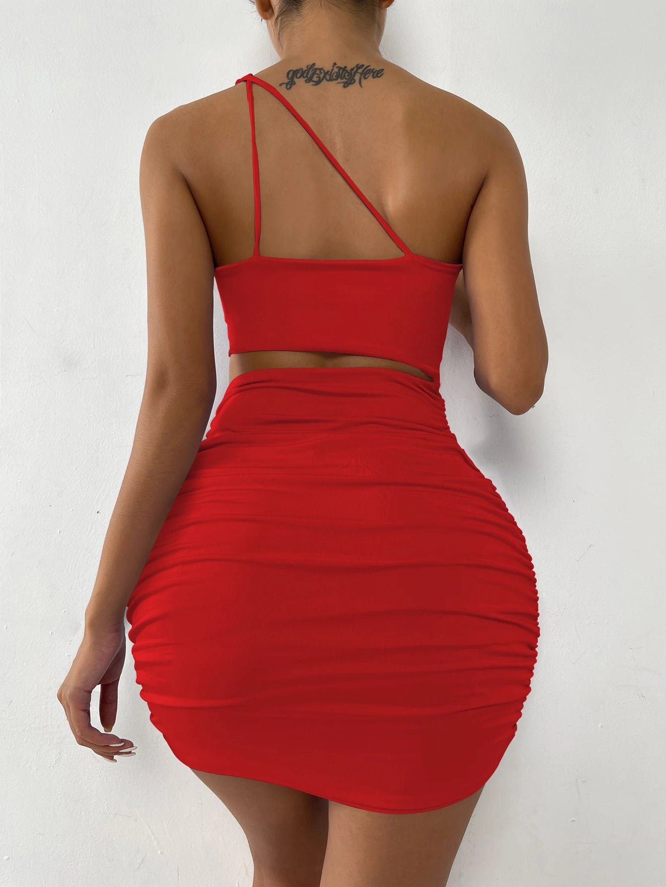 Sexy One Shoulder Dress