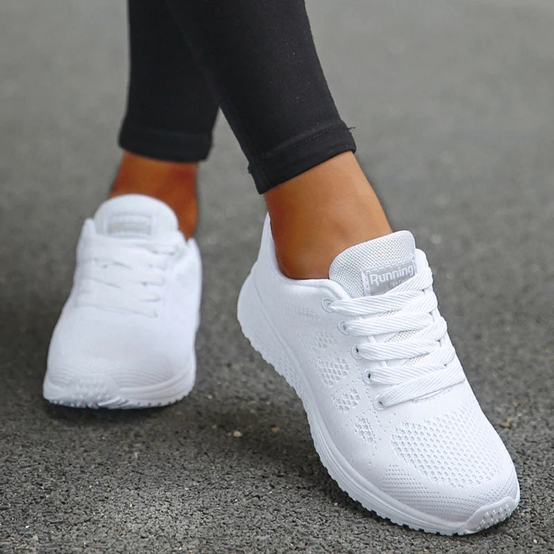 Comfortable Laced Sneakers