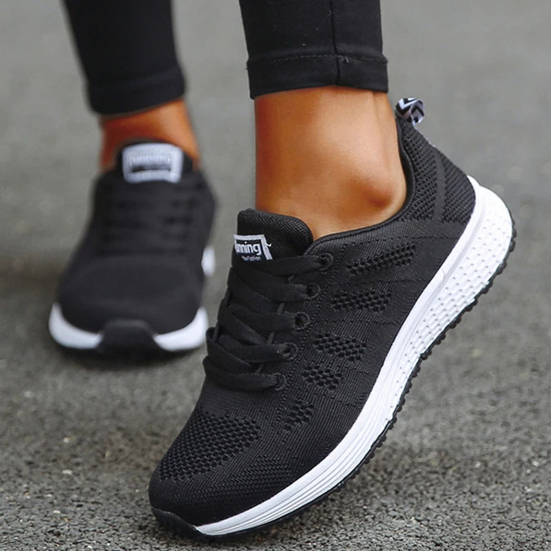 Comfortable Laced Sneakers