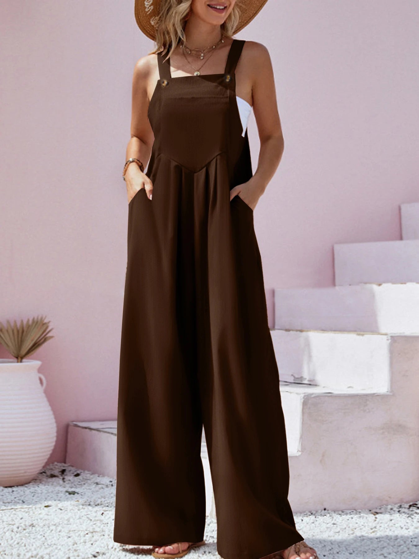 Wide Leg Jumpsuit